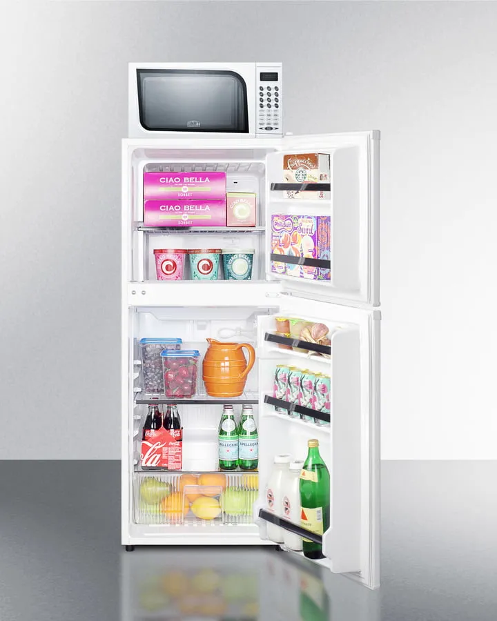 Summit MRF71ES Microwave/Refrigerator-Freezer Combination