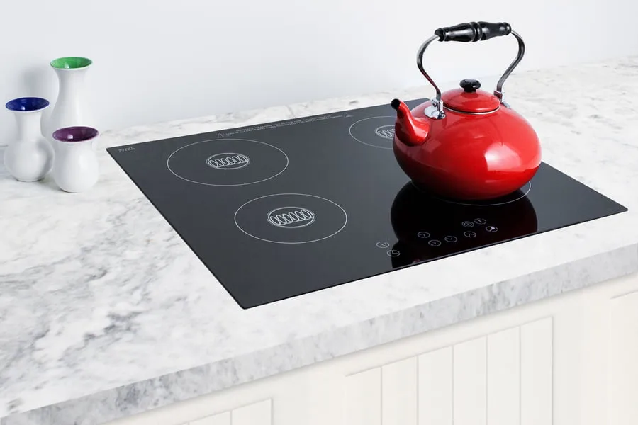Summit SINC424220 24 Wide 230-V 4-Burner Induction Cooktop