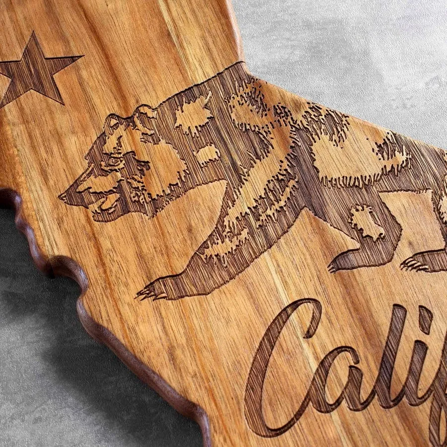 Totally Bamboo - California Cutting Board - Rock & Branch Origins Series