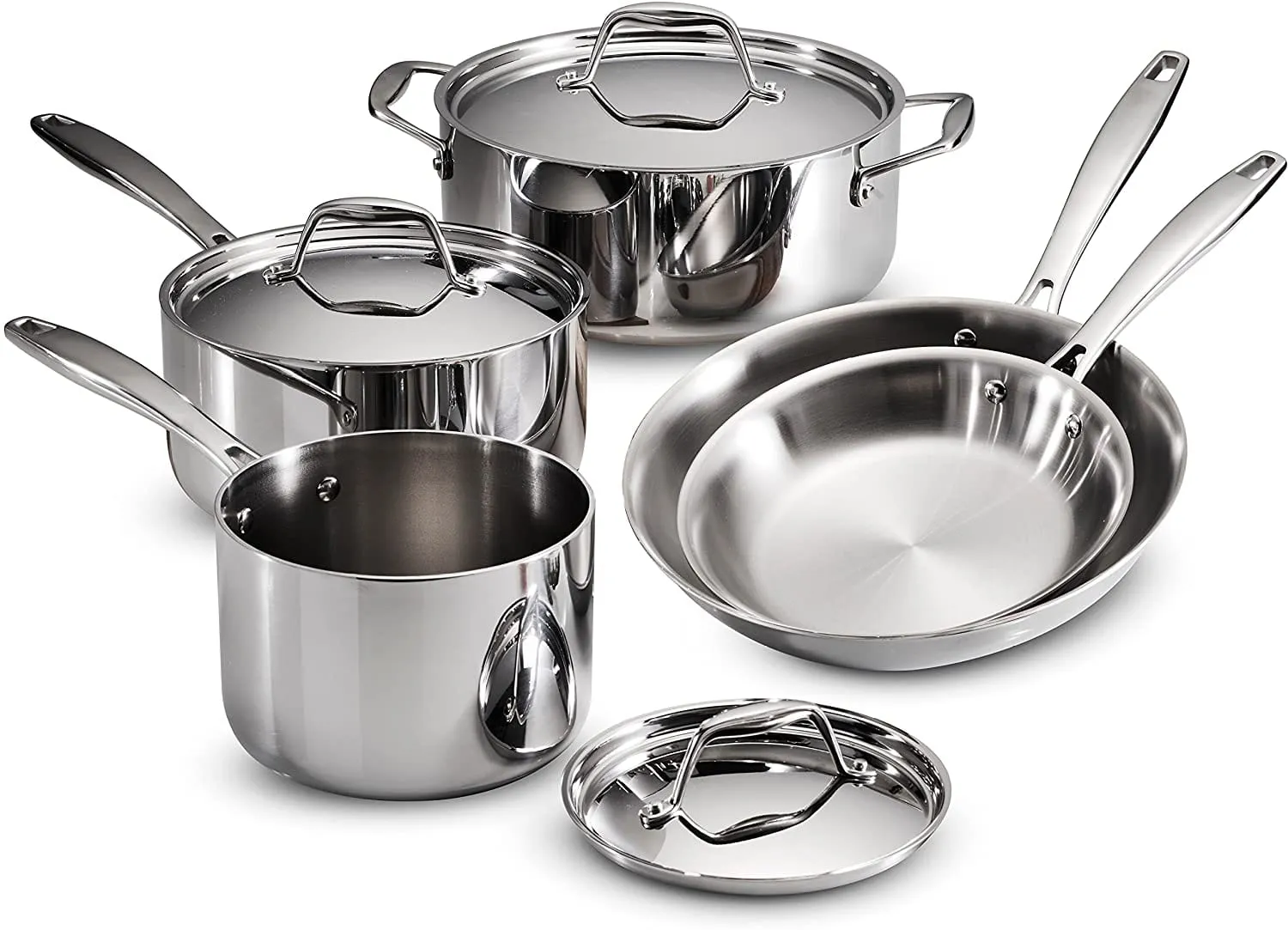 Tramontina Stainless Steel 8-Piece Cookware Set