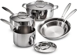 Tramontina Stainless Steel 8-Piece Cookware Set