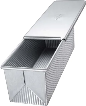 USA Pan Small Pullman Loaf Pan With Cover