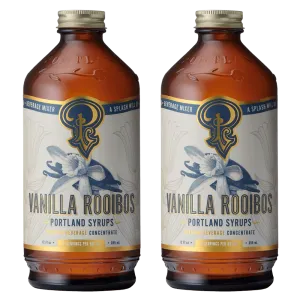 Vanilla Rooibos Syrup two-pack by Portland Syrups