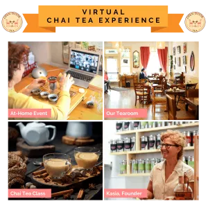 Virtual Chai Tea Experience by Open Door Tea