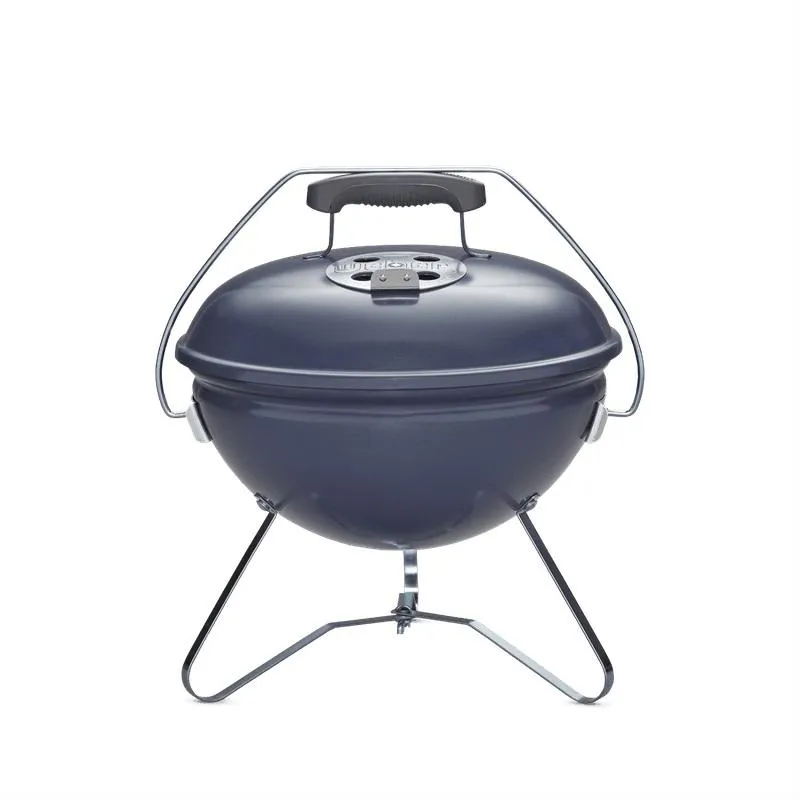 Weber 1126801 Smokey Joe Premium Charcoal Grill 14 - Slate Blue