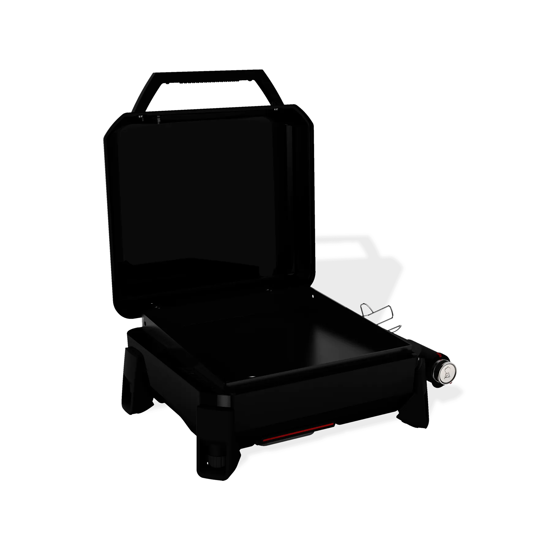 Weber 1500531 Slate 17 Rust-Resistant Tabletop Griddle - Black