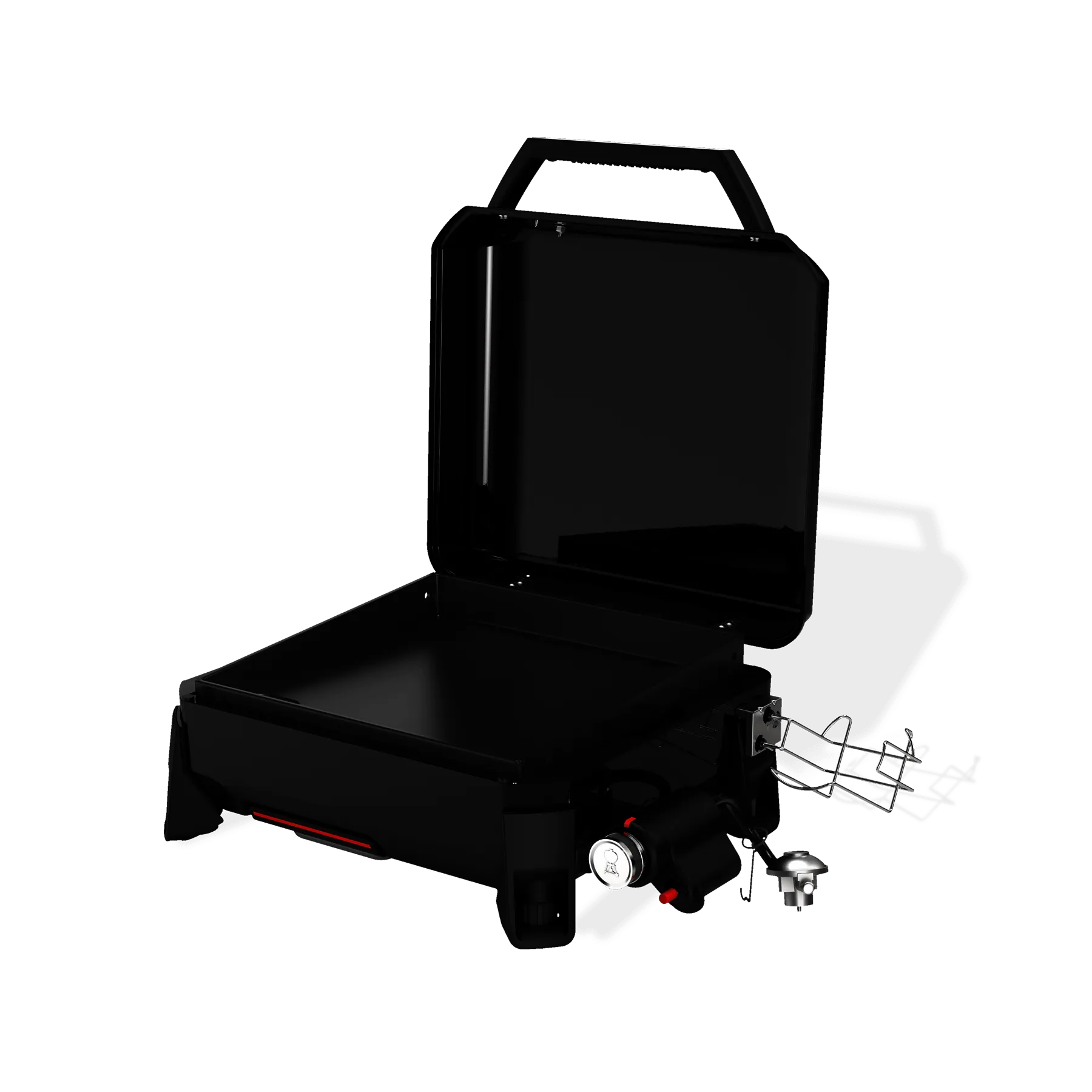 Weber 1500531 Slate 17 Rust-Resistant Tabletop Griddle - Black