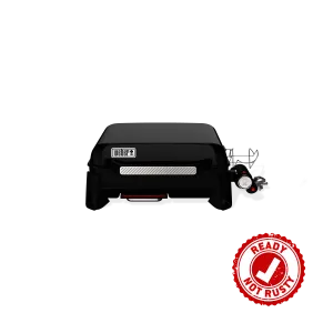 Weber 1500531 Slate 17 Rust-Resistant Tabletop Griddle - Black