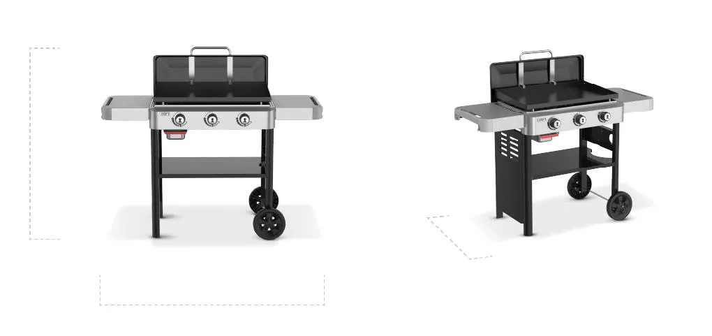 Weber 1501005 Weber 28 Rust-Resistant Griddle - Black