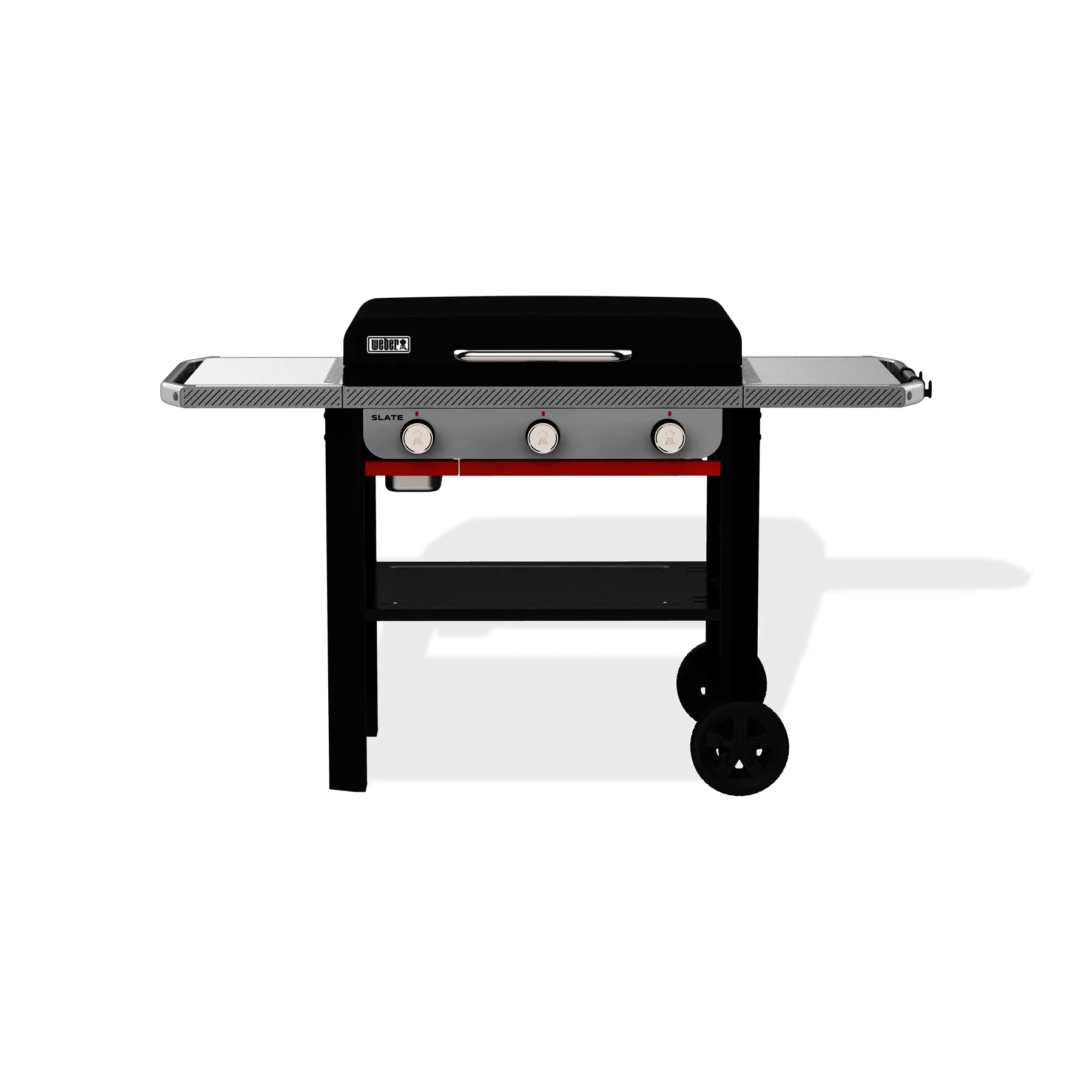 Weber 1501345 Slate 28 Rust-Resistant Griddle - Black