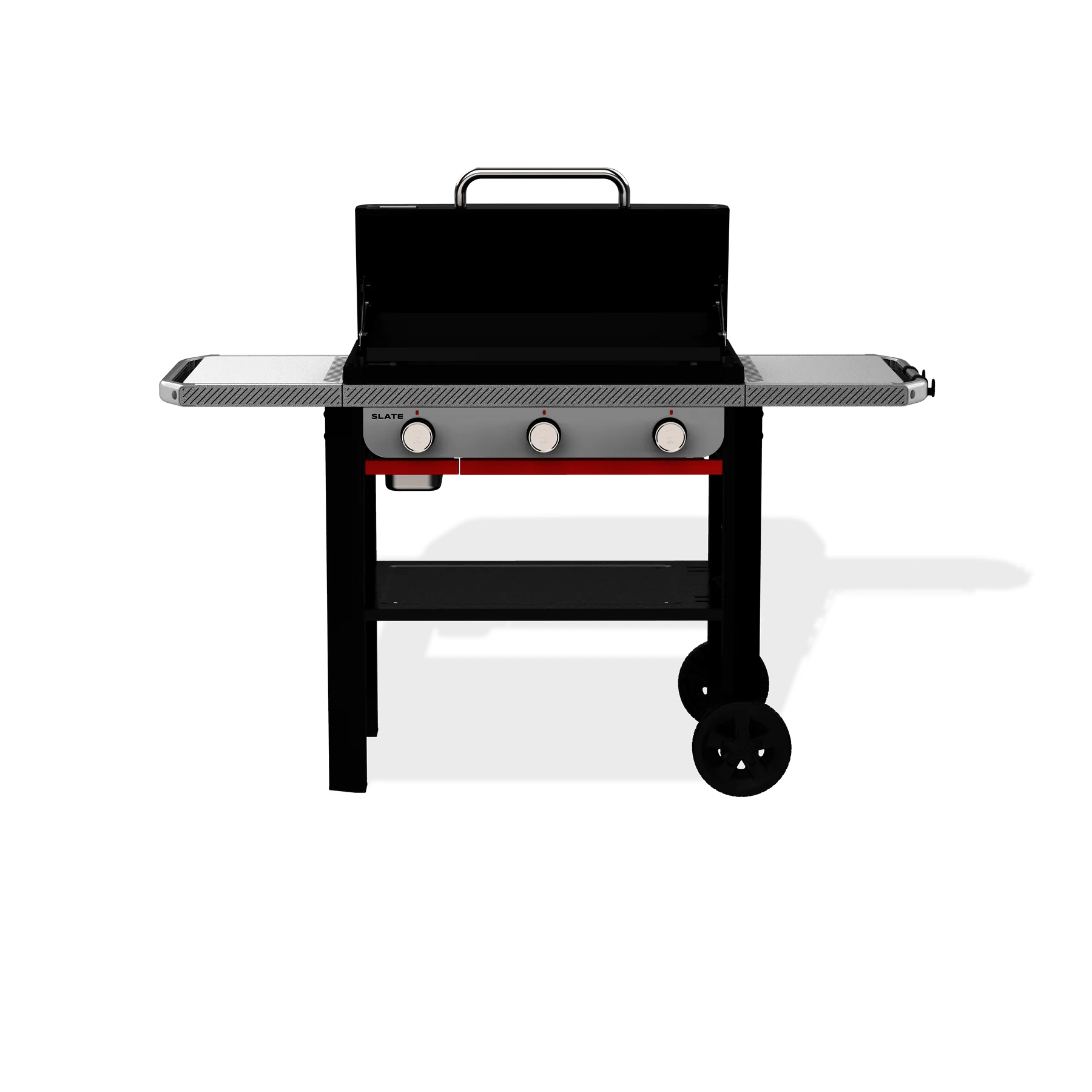 Weber 1501345 Slate 28 Rust-Resistant Griddle - Black