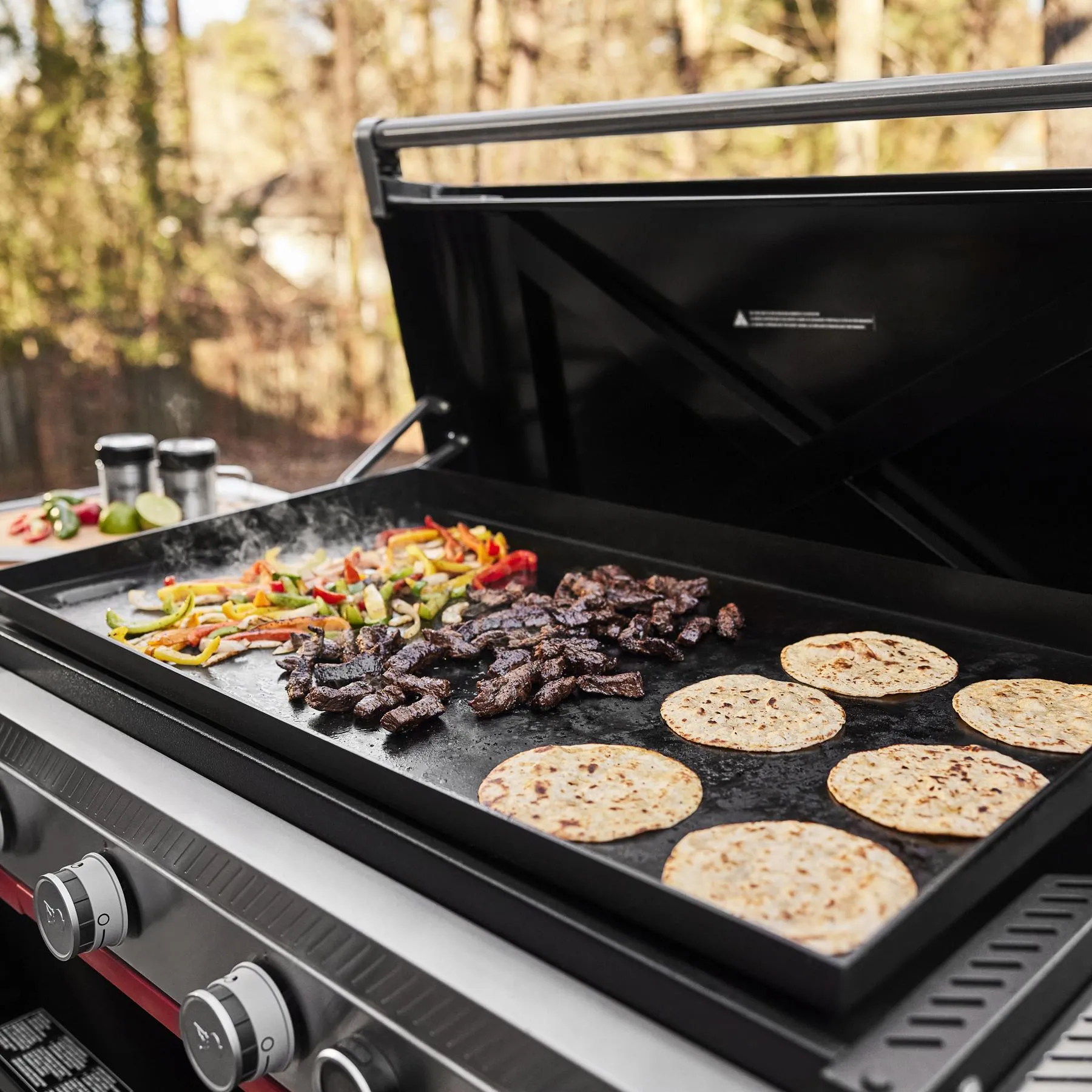 Weber 1501350 Slate 36 Rust-Resistant Griddle (Natural Gas) - Black