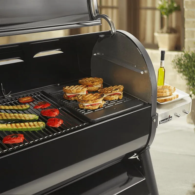 Weber 7598 Porcelain-Enameled Cast Iron Griddle - Smokefire Ex4/Ex6 & Spirit 300