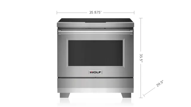 Wolf IR36550SP 36 Professional Induction Range