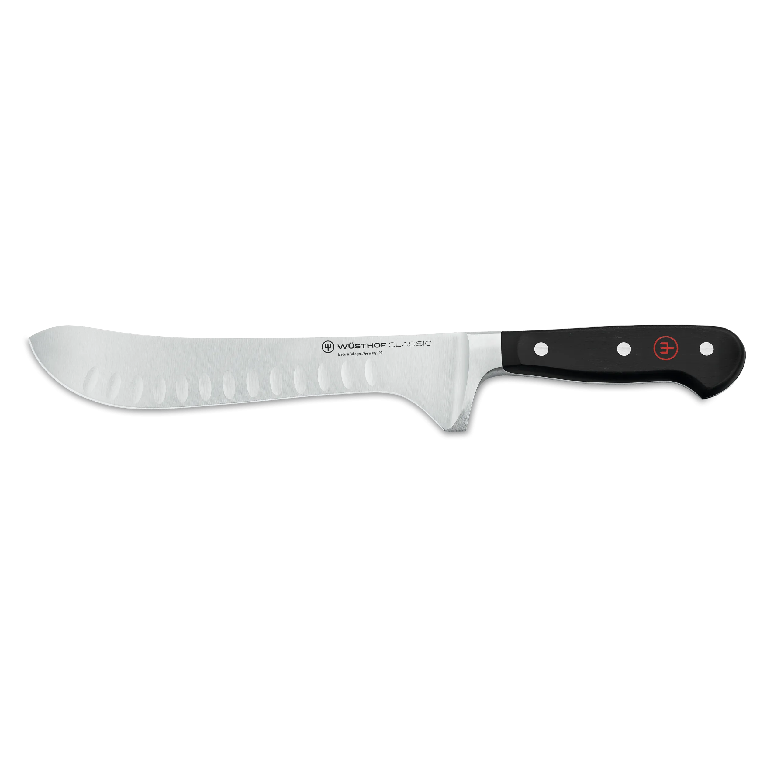 Wusthof Classic Hollow Edge Butcher Knife - 8