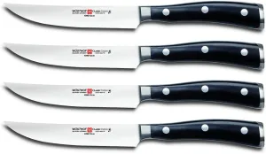 Wusthof Classic Ikon 4-Piece Steak Knife Set