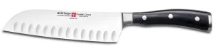 Wusthof Classic Ikon 7 Santoku. Hollow Edge