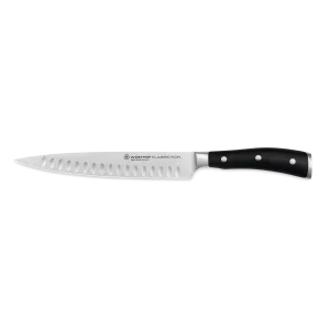 Wusthof Classic Ikon Hollow Edge Carving Knife - 8
