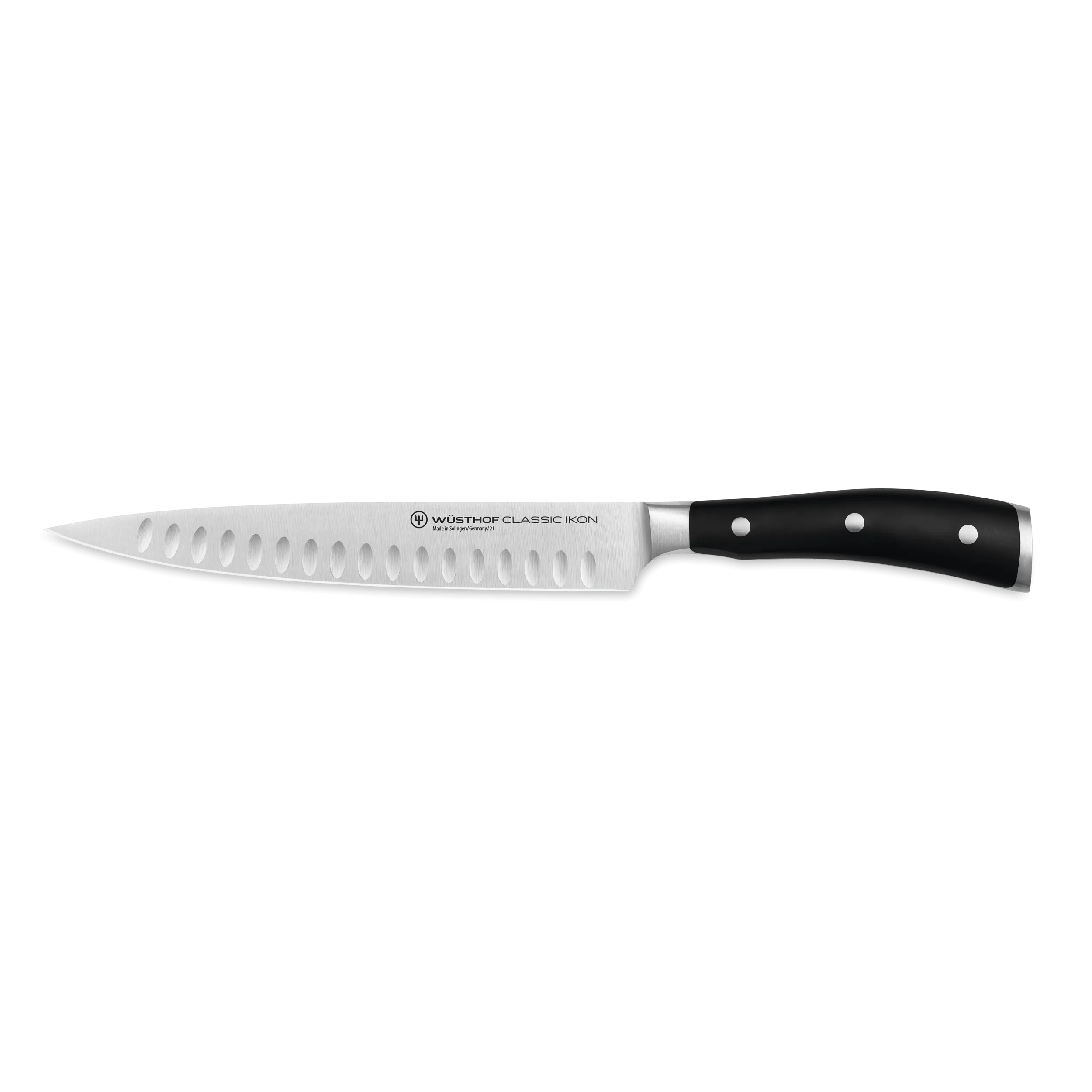 Wusthof Classic Ikon Hollow Edge Carving Knife - 8